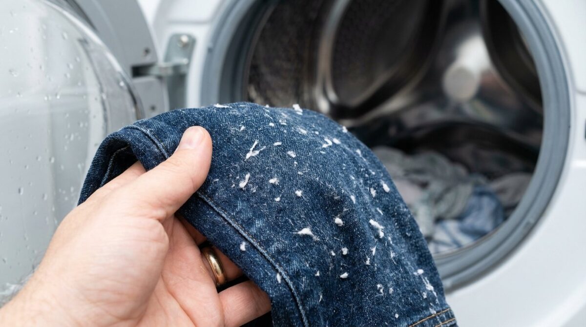 so retten Sie Ihre Wäsche nach einem vergessenen Papiertaschentuch in der Waschmaschine mit diesen 3 wichtigen Handgriffen und vermeiden Sie Fusselflecken